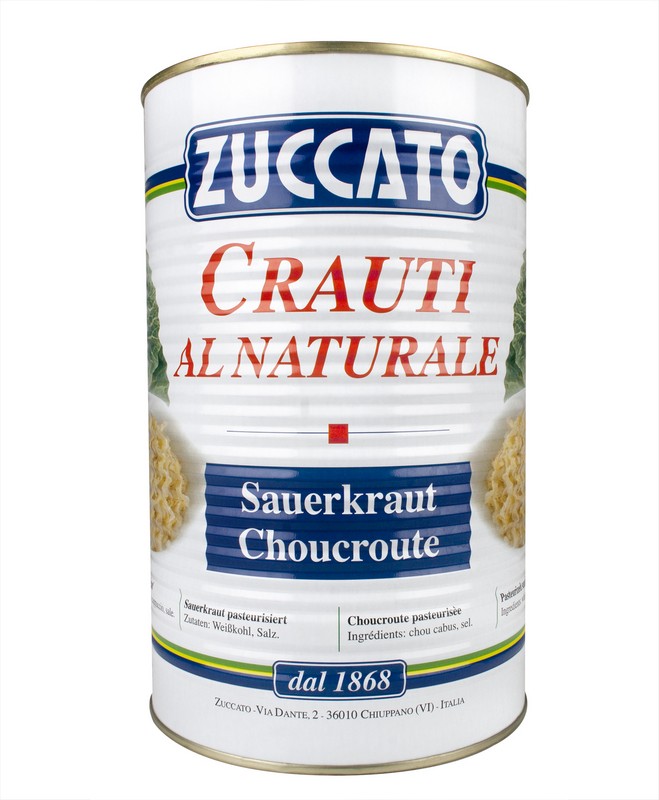 CRAUTI AL NATURALE ZUCCATO