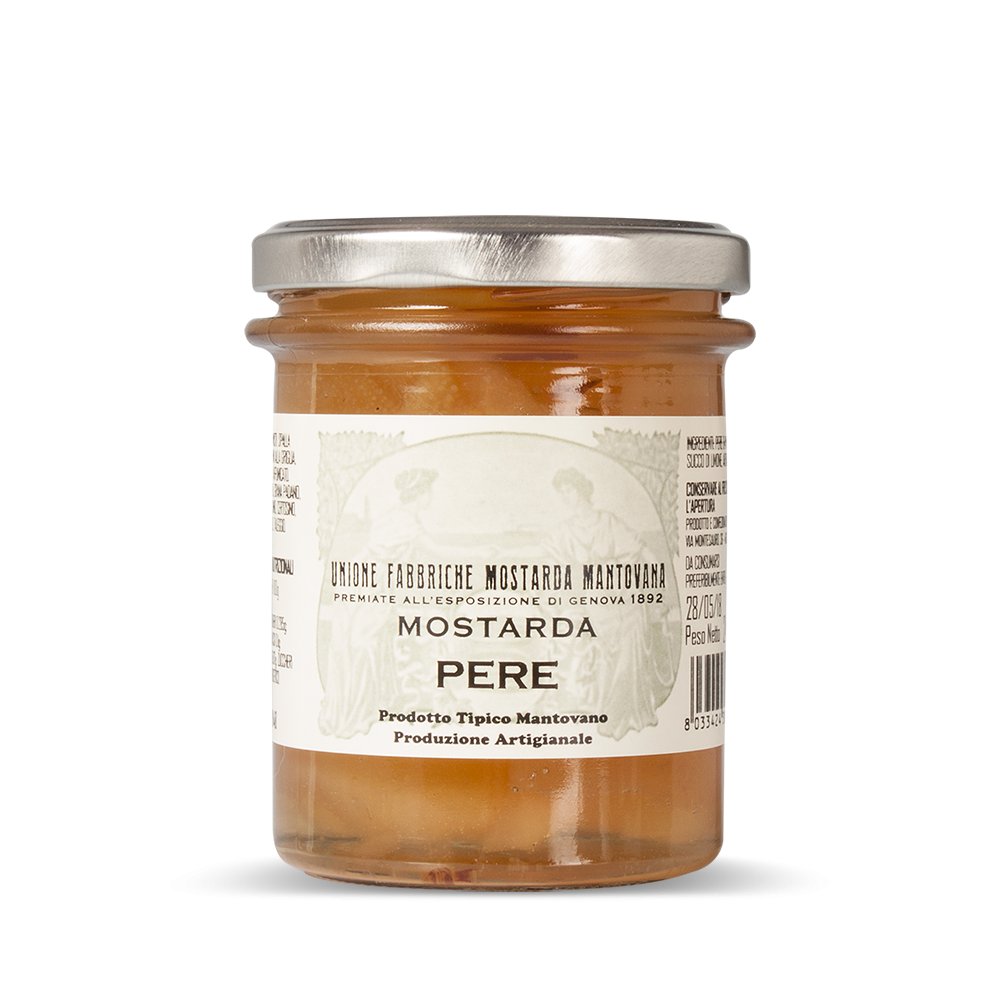 MOSTARDA DI PERE ARTIGIANALE