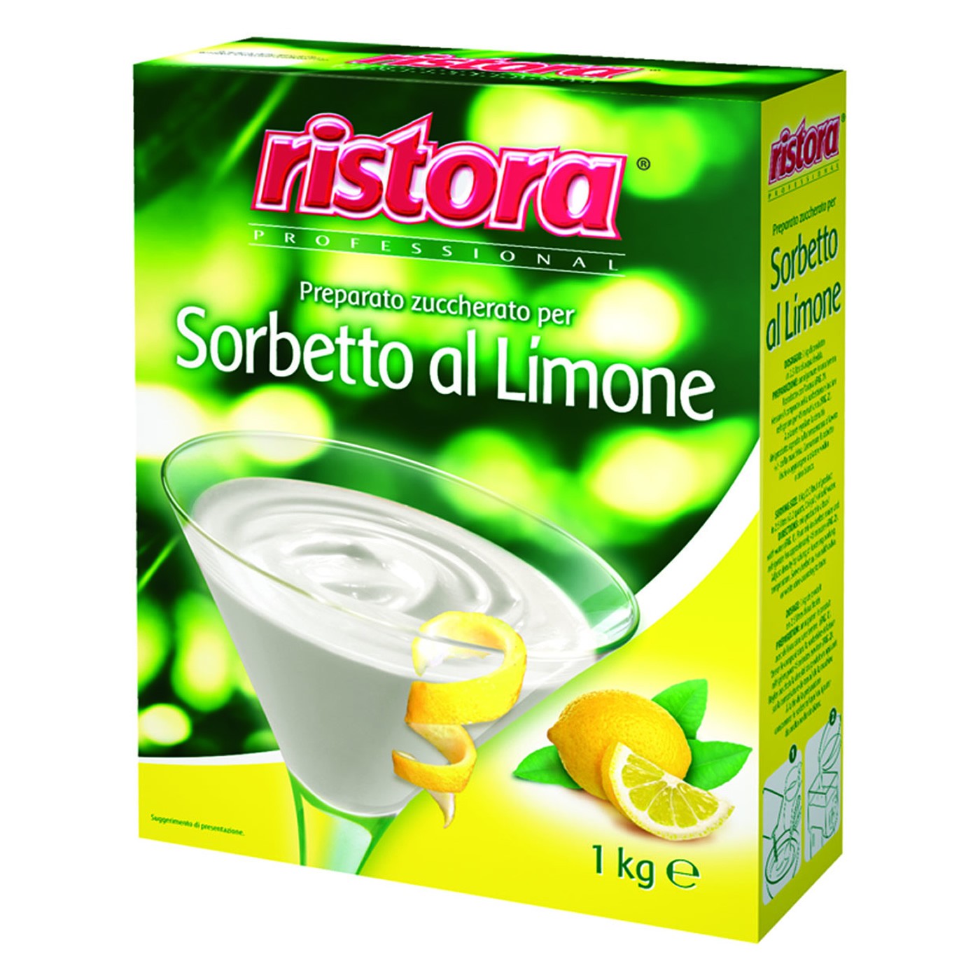 PREP SORBETTO LIMONE C/ZUCCH.RISTOR