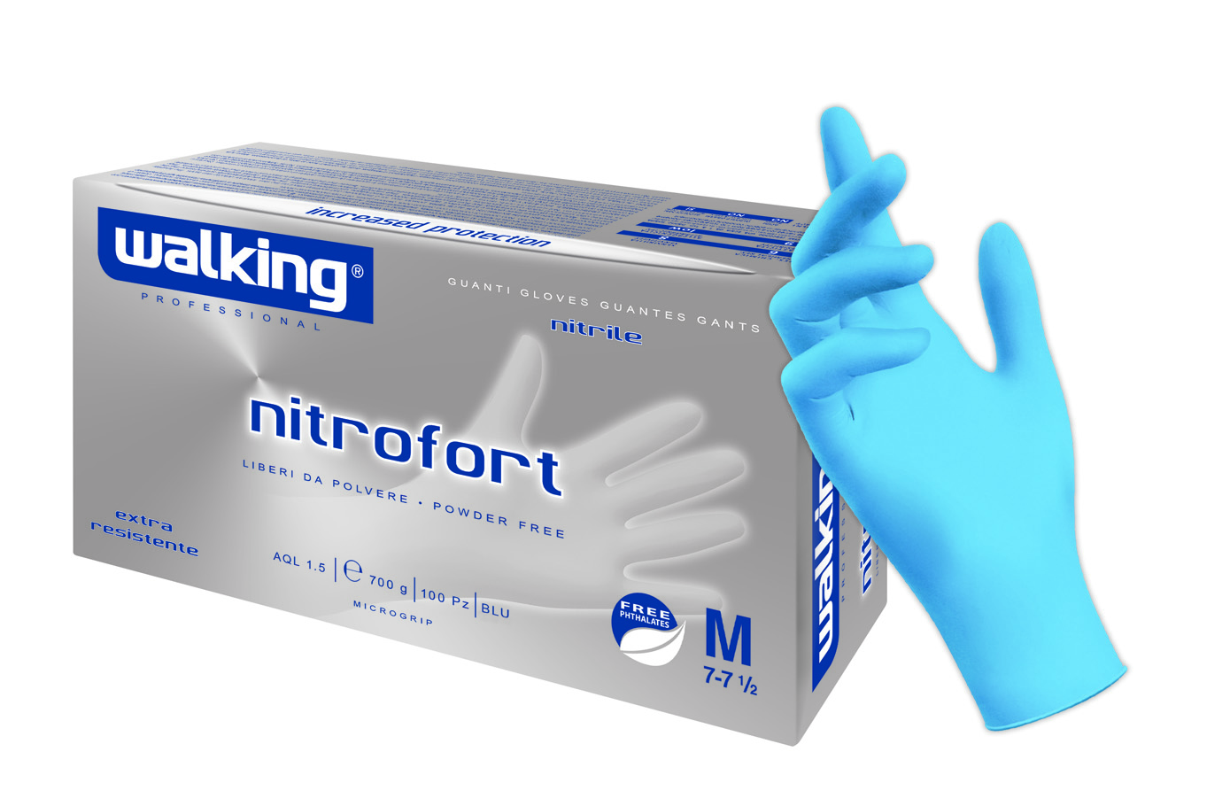 GUANTI SATINATI 7/7,5 MEDIA WALKING