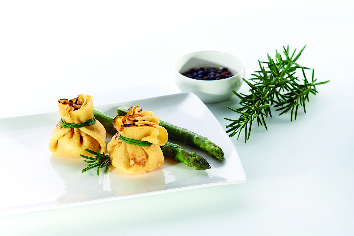 CESTINI AGLI ASPARAGI INTEGRUS