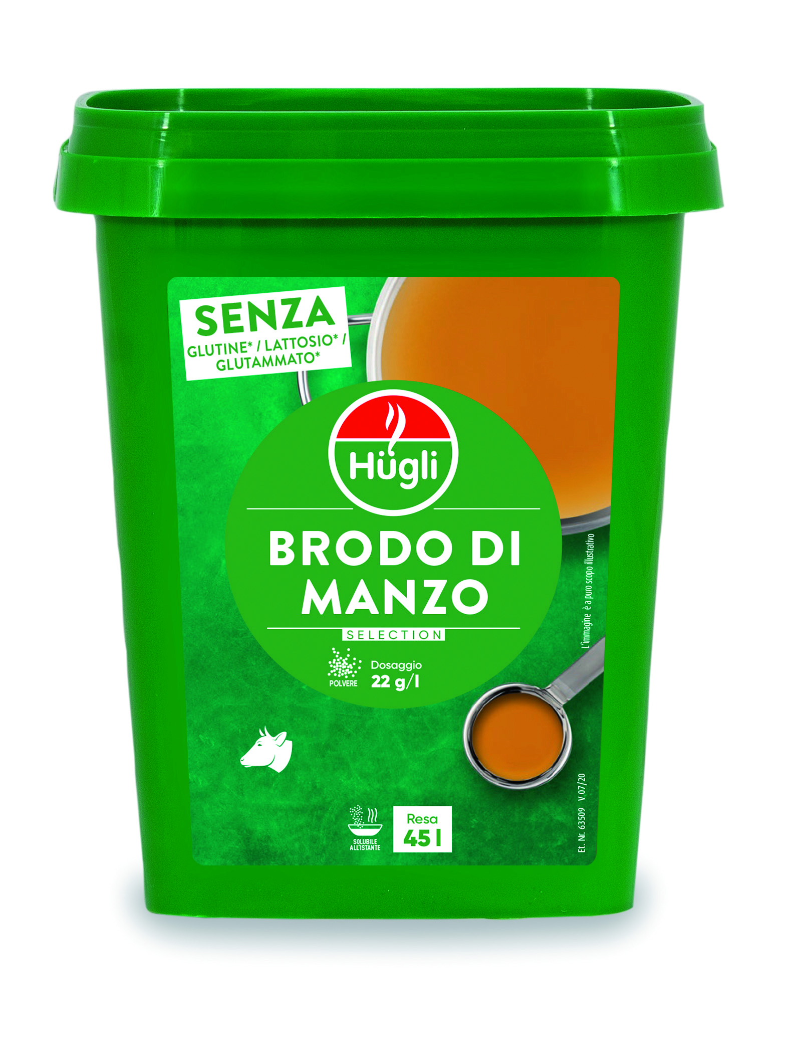 HUGLI BRODO DI MANZO GRANULARE