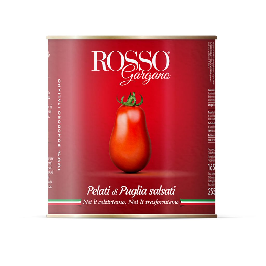 POMODORI PELATI SALSATO ROS GARGANO