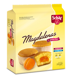 MAGDALENAS ALBICOCCA S/GLUTIN SCHAR