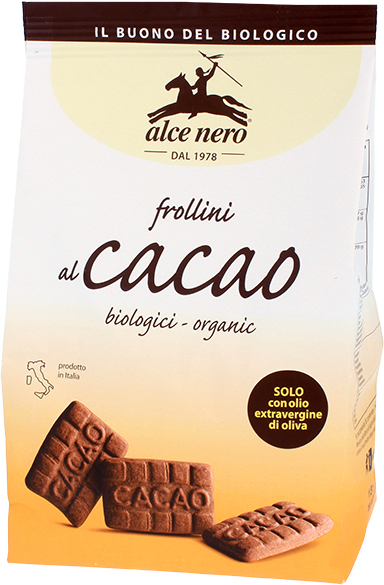 BISCOTTI FROLLINI AL CACAO BIO A.N.