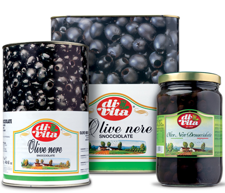 OLIVE NERE SNOCCIOL. 28/32 DI VITA