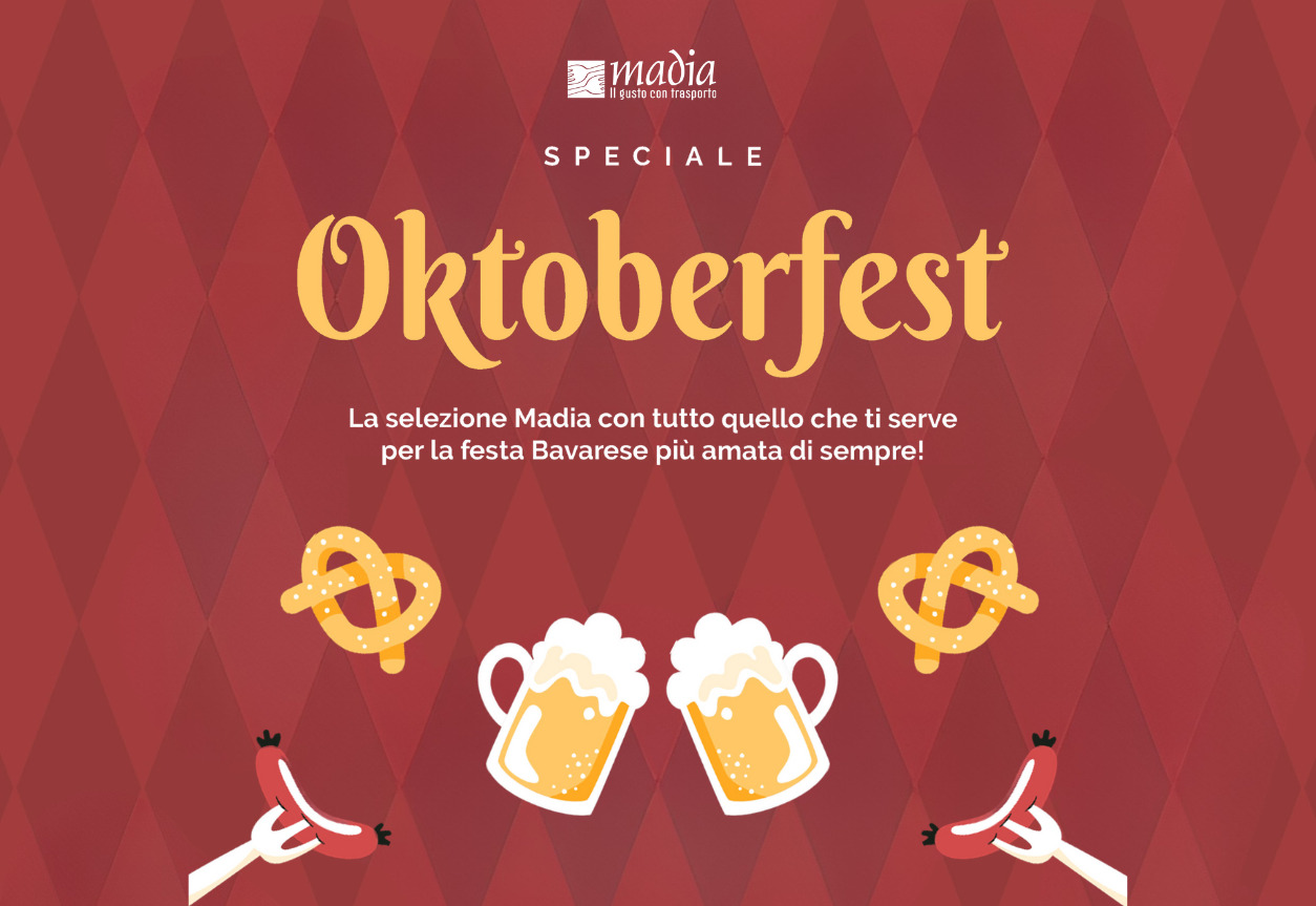 Oktoberfest: festeggialo nel tuo locale con la selezione Madia!